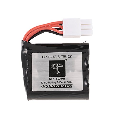 Goolsky 9.6V 800mAh Lipo batería para GPTOYS Foxx S911 S916 1/12 Monster Truck Off-Road RC Coche