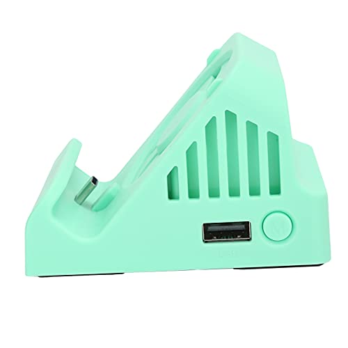 Goshyda Base de Consola de Juegos, Consola de Juegos portátil Fan Consola de Juegos Base Soporte Soporte Convertidor de Video para Switch Lite