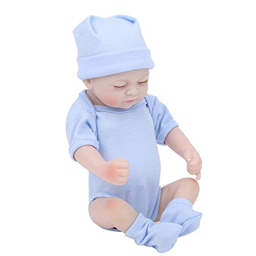 GOTOTOP Muñeca Realista, muñeca de simulación, muñeca de Juguete de Cuerpo Suave, muñeca Realista, Regalos para bebés, muñecas Reborn para niñas y niños(#4)