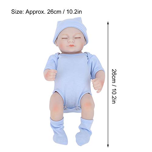 GOTOTOP Muñeca Realista, muñeca de simulación, muñeca de Juguete de Cuerpo Suave, muñeca Realista, Regalos para bebés, muñecas Reborn para niñas y niños(#4)