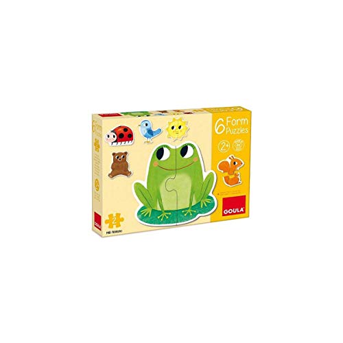 Goula- Form Conjunto de Puzzles, Multicolor (53173)