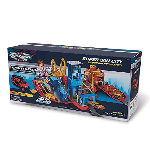 Grandi Giochi, Micro Machines Supervan con vehículo Exclusivo, MCM03000