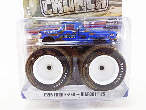 GREENLIGHT 49060 F 1996 Ford F-250 Bigfoot 5 Monster Truck DIECAST 1:64 - Dirty Version