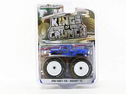 GREENLIGHT 49060 F 1996 Ford F-250 Bigfoot 5 Monster Truck DIECAST 1:64 - Dirty Version