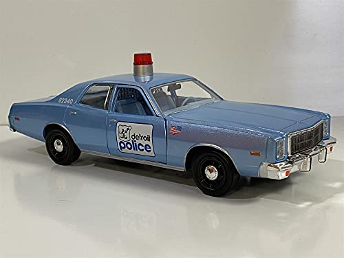 Greenlight Collectibles Beverly Hills Cop Diecast Model 1/24 1977 Plymouth Fury Detroit Police