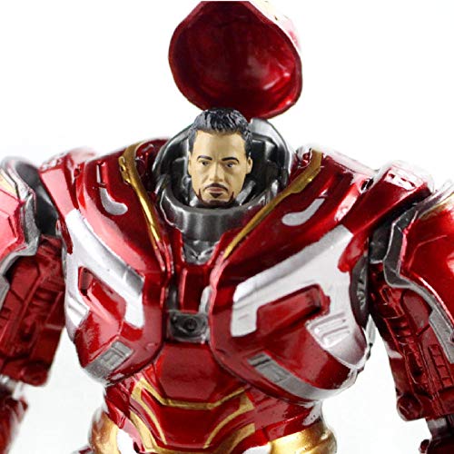 GSDGSD 19cm Avengers Endgame Iron Man Mark Hulkbuster PVC Figura de acción de colección Modelo de Juguete Regalo de cumpleaños para niños