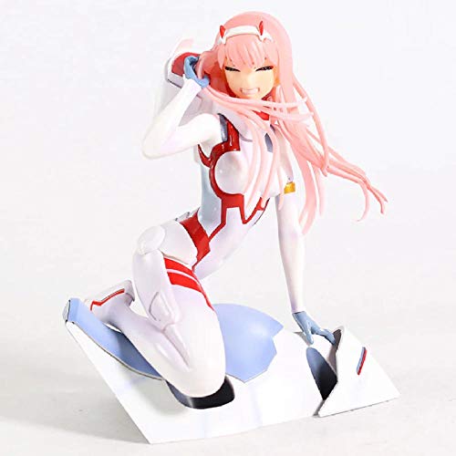 GSDGSD En el Traje de Batalla FRANXX Zero Two Ver. Figura a Escala 1/7 muñeca de Juguete Modelo de PVC 14,5 cm