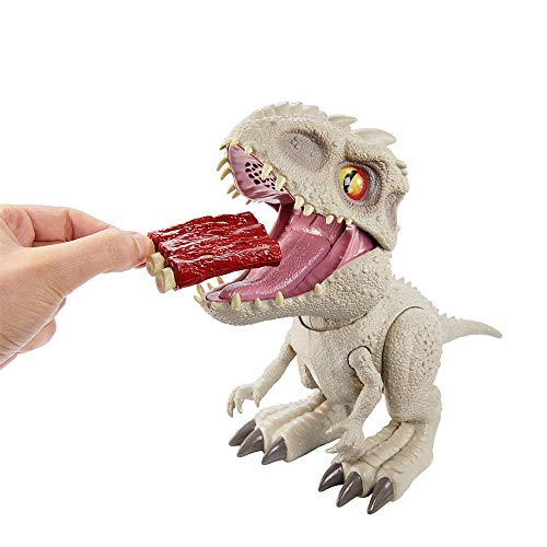 GSDGSD Jurassic World Toy Indominus Rex Cretácico Feeding Frenzy Tyrannosaurus Rex Juguetes de Dinosaurios interactivos