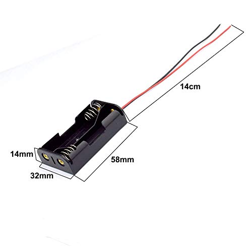 GTIWUNG Juego de Motor Eletrico Bricolaje,8x DC Motor Mini 1.5-3V 15000RPM de Espaciamiento para Pilas AA,8x Interruptores para Bricolaje Proyectos Científicos, 16x Crocodile Clip, 2x Cables 1m