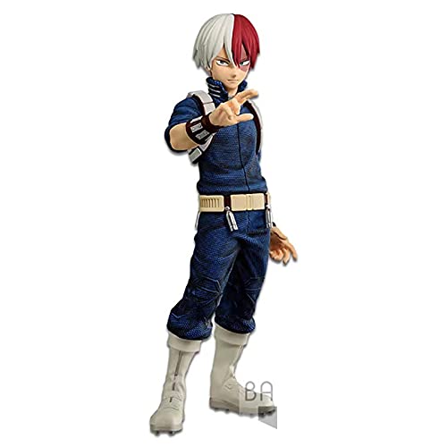 Gtrjin Figuras De Acción De Anime My Hero Academy Todoroki Shoto Modelo De Textura Figura Coleccionable Estatua Bakugo Katsuki Figurita De Juguete 15Cm