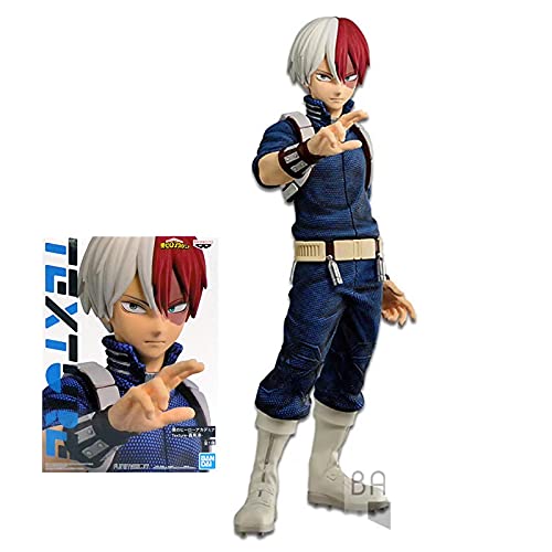 Gtrjin Figuras De Acción De Anime My Hero Academy Todoroki Shoto Modelo De Textura Figura Coleccionable Estatua Bakugo Katsuki Figurita De Juguete 15Cm