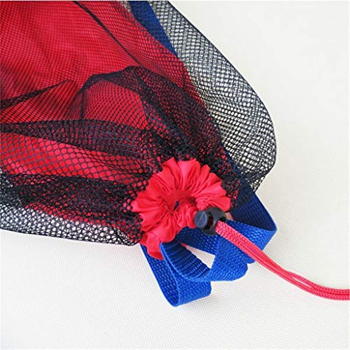 guangzhou Toy Storage Mesh Bag para niños Beach Sand Toys Water Fun Deportes Baño Ropa Toallas Mochilas Regalo Beach Toy Net Bag Entrega aleatoria