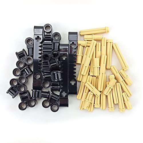 GUDA Juego de 121 piezas de repuesto para placas, pernos y piedras con agujeros, compatible con Lego Technic Partnic