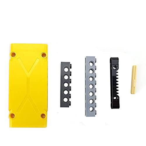 GUDA Juego de 121 piezas de repuesto para placas, pernos y piedras con agujeros, compatible con Lego Technic Partnic