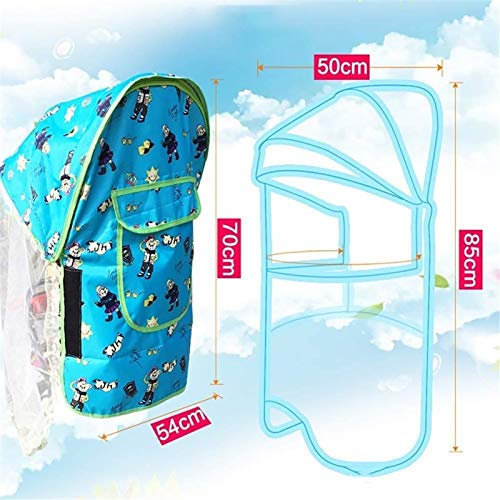 GYYlucky Bicicleta Asientos Traseros para Niños Canopy Bicicletas para Niños Cubierta De Protección Solar, Asiento De Bicicleta Universal Cubierta De Protección Solar Impermeable Bicicleta Asiento