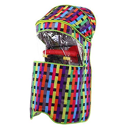 GYYlucky Toldo De Lluvia Impermeable De Algodón para Asiento Trasero para Niños, Sin Asiento Four Seasons Toldo De Lluvia Impermeable Universal A Prueba De Viento (Color : B)