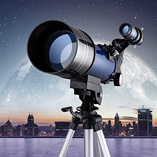 H-BEI Telescopio astronómico Espacial, telescopios Profesionales para niños, telescopio Refractor para niños con trípode, Juguetes educativos para astronomía, Principiantes, educativos para niños