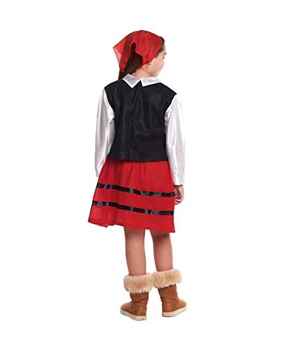 H HANSEL HOME Disfraz Pastora Infantil - Niña Vestido para Cosplay/Navidad Size 10-12 años