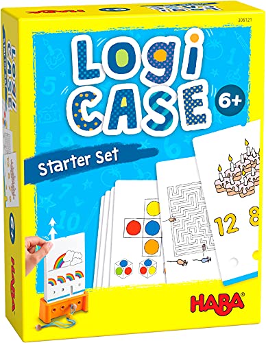 HABA 306121 - LogiCASE Set de Iniciación 6+, Juego Educativo, más 6 años