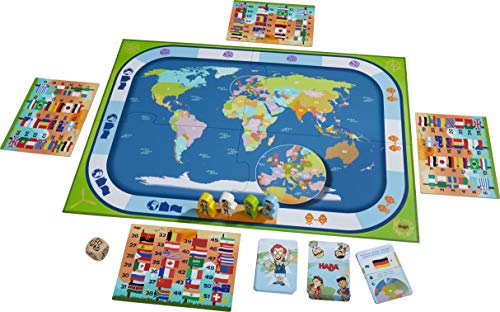 Haba- Juego de mesa, Los Países del Mundo, Multicolor (Habermass H304216)