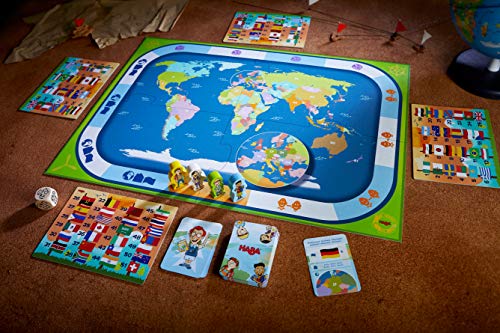 Haba- Juego de mesa, Los Países del Mundo, Multicolor (Habermass H304216)