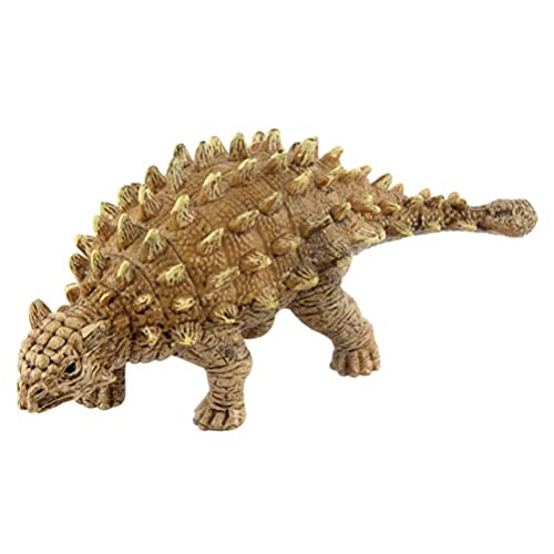 Hailiang Dinosaurio Figura Modelos Ankylosaurus Dinosaurio Figura de acción Jurassic World Park Juguete Ciencias Educativos Juguete Educativo para niños Fiesta (Color : Yellow)