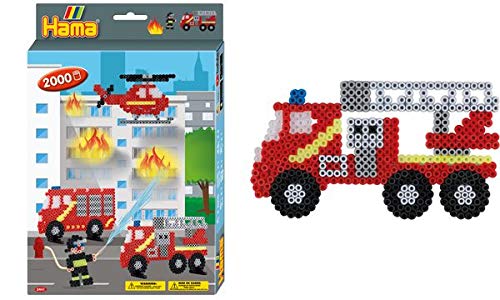 Hama 10.3441 Caja colgante de bomberos, multicolor, talla única