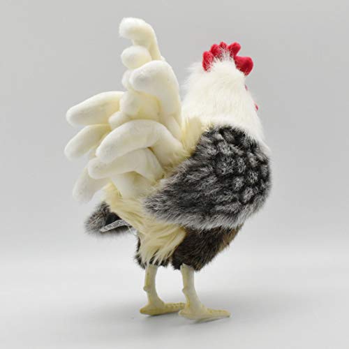 Hansa Bantam Rooster - Peluche (28 cm), Color marrón