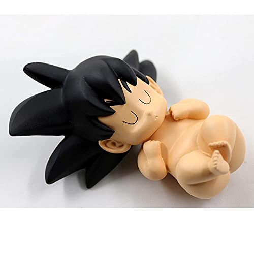 HAOBU 8,5 cm Anime Dragon Ball Bebé Son Goku Figura Juguete de Modelos coleccionables para niños Regalos de cumpleaños