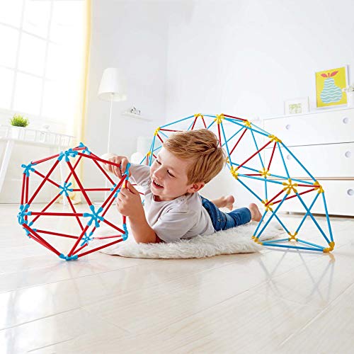 Hape International-E5564 Flexistick Estructuras Geodésicas, Multicolor (E5564)