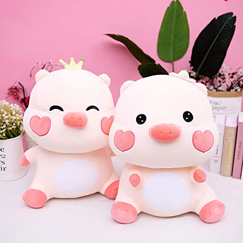 Happy Crown Angel Pig Juguete De Felpa Grandes Y Pequeños Muñecos De Peluche Almohada para La Siesta Ropa De Cama Almohada Animal Cojín Regalo Creativo Juguete De Peluche