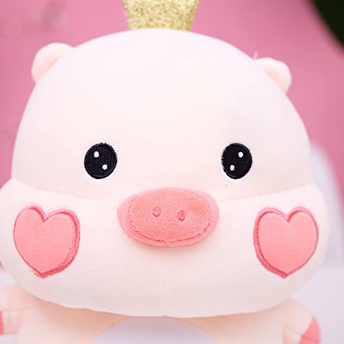 Happy Crown Angel Pig Juguete De Felpa Grandes Y Pequeños Muñecos De Peluche Almohada para La Siesta Ropa De Cama Almohada Animal Cojín Regalo Creativo Juguete De Peluche