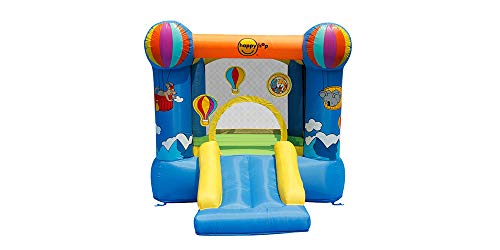 Happy Hop HappyHop 9070N. Castillo Hinchable: Hot Air Balloon Slide and Hoop Bouncer.