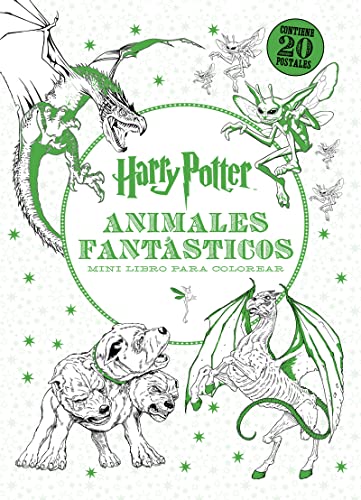 Harry Potter. Animales Fantásticos. Mini Libro Para Colorea (HARRY POTTER LIBROS PARA COLOREAR)