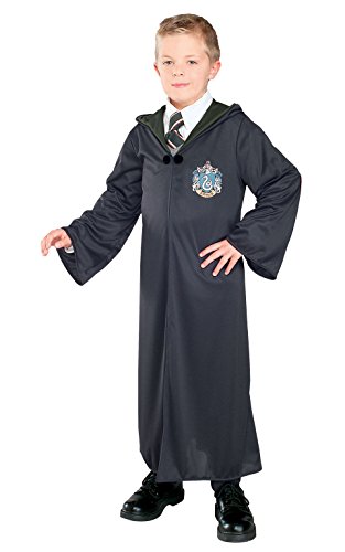 Harry Potter - Disfraz de Draco Malfoy Unisex, túnica de Slytherin, infantil 5-7 años (Rubies 884254-M)