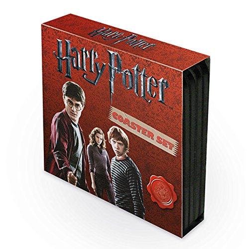 HARRY POTTER Juego de Pinceles de Fibra Protector Impermeable Posavasos para Mantener los Huevos (4 Piezas)