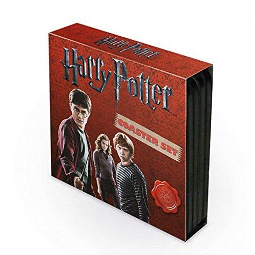 HARRY POTTER Juego de Pinceles de Fibra Protector Impermeable Posavasos para Mantener los Huevos (4 Piezas)