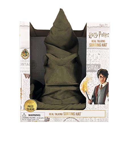 HARRY POTTER Sombrero parlante, poliéster, marrón, 43 x 38 cm