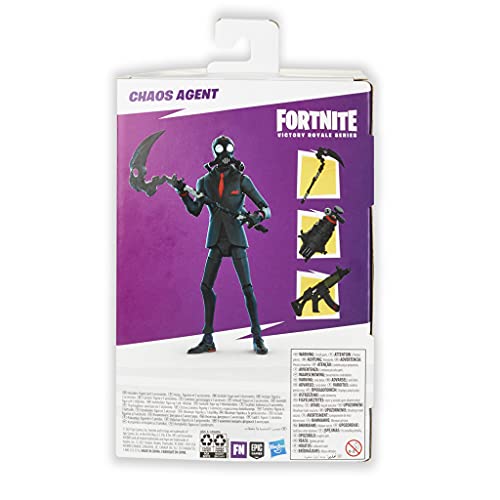 Hasbro - Fortnite Victory Royale Series - F4959 - Figura articulada de 15 cm - Chaos Agent + Accesorios