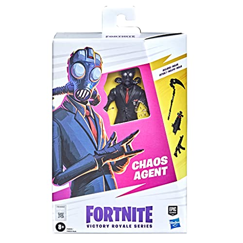 Hasbro - Fortnite Victory Royale Series - F4959 - Figura articulada de 15 cm - Chaos Agent + Accesorios