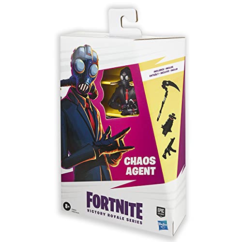 Hasbro - Fortnite Victory Royale Series - F4959 - Figura articulada de 15 cm - Chaos Agent + Accesorios