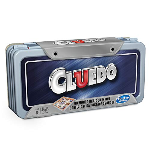 Hasbro Gaming - Cluedo Road Trip, edición de Viaje.