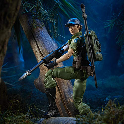 Hasbro G.I. Joe Classified Series Lady Jaye Figura de acción 25 Juguete Coleccionable Premium con múltiples Accesorios Escala de 6 Pulgadas con Paquete Personalizado Arte