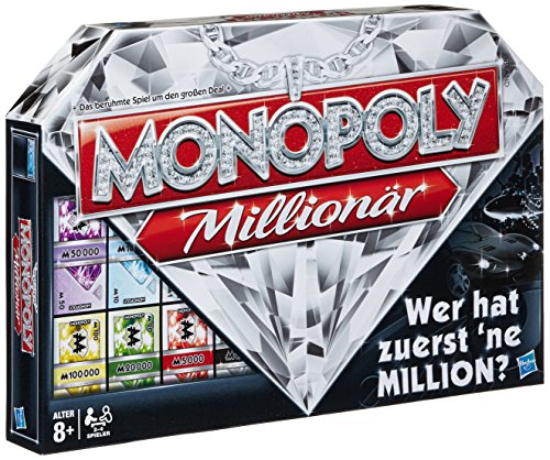 Hasbro Juegos en Familia Monopoly Millonario (versión en alemán)