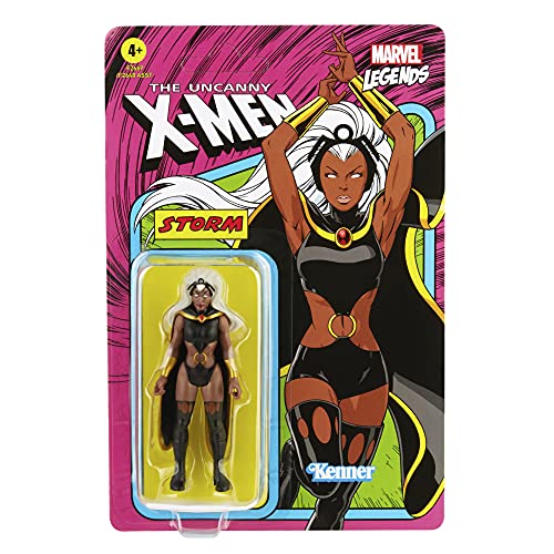 Hasbro Marvel Figura de acción Coleccionable de Storm Retro 375 de 9,5 cm Legends Series, F2669