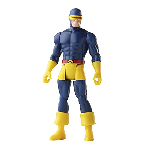 Hasbro Marvel Figura de acción de Cíclope de Marvel de 9,5 cm de Retro 375 Collection Legends