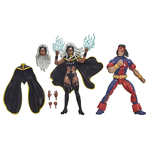 Hasbro Marvel X-Men Series 15-cm Collectible Storm and Marvel’s Thunderbird Action Figure Toys, Ages 4 And Up