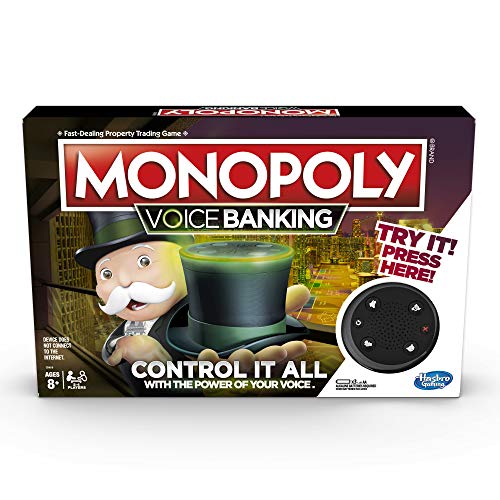 Hasbro Monopoly Voice Banking Electronic Family Board Game