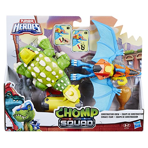 Hasbro Playskool Heroes Chomp Squad Construcción Crew