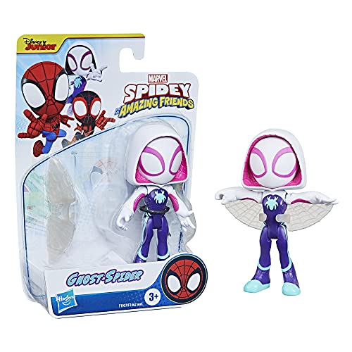 Hasbro Spidey y Sus fantásticos Amigos – Ghost Spider Action Figure Juguete de 15 cm con 1 Accesorio para niños a Partir de 3 años